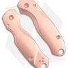 Flytanium Lotus Copper Scales For Spyderco Para 3 Knife -The Family Tools Shop Flytanium Lotus Copper Scales Spyderco Para 3 BHQ 178016 jr