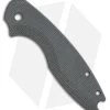 Flytanium Pilar III Black Canvas Micarta Scales