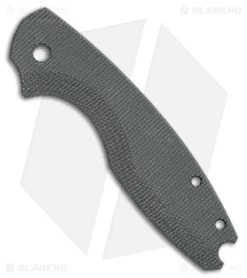 Flytanium Pilar III Black Canvas Micarta Scales