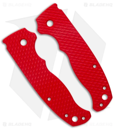 Flytanium Custom Wavelength Red G-10 Scales For Demko AD 20.5 Knife 3 Flytanium Custom Wavelength Red G-10 Scales For Demko AD 20.5 Knife