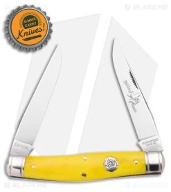 GEC #81 Northfield UN-X-LD Yellow Rose Bone 3.15" Pocket Knife 818222 -The Family Tools Shop GEC Northfield UN X LD Yellow Rose Folding SS BHQ 177283 jr bottlecap