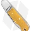 GEC Tidioute Cutlery #25 Beerlow Pocket Knife Red Osage Orange (2.1" Satin)