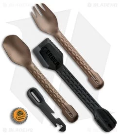 Gerber ComplEAT All-In-One Cooking & Eating Tool (Bronze) 31-003465 -The Family Tools Shop Gerber ComplEAT All In One Cooking Eating Tool Bronze 31 003465N BHQ 93292 jr bottlecap