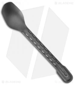 Gerber ComplEAT All-In-One Cooking & Eating Tool (Onyx) 31-003463 -The Family Tools Shop Gerber ComplEAT All In One Cooking Eating Tool Onyx 31 003463N BHQ 93291 jr spoon side