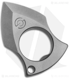 Gish Steelworks Fang Lite Nuck Keychain Defense Tool (ZirBlasted Titanium)