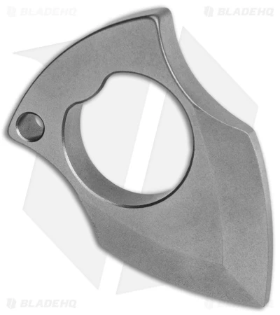 Gish Steelworks Fang Lite Nuck Keychain Defense Tool (ZirBlasted Titanium) 4 Gish Steelworks Fang Lite Nuck Keychain Defense Tool (ZirBlasted Titanium) - Image 2