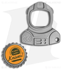 Gish Tools AstroPop Nuck Defense Tool - Blasted Stainless Steel -The Family Tools Shop Gish Tools AstroPop Nuck Defense Tool Blasted SS BHQ 147650 jr bottlecap