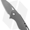 Grissom Knife And Tool Riverstone Frame Lock Knife Ti/Black Accents (2.5" SW) -The Family Tools Shop Grissom Knife and Tool Riverstone FL Ti Black Accents Satin BHQ 126412 jr