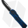 Heretic Knives Colossus OTF Automatic Knife Blue Aluminum (3.5" Two-Tone)