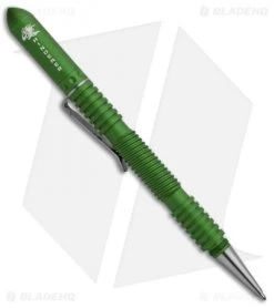 Hinderer Knives Aluminum Spiral Extreme Duty Modular Pen (Matte Emerald Green)