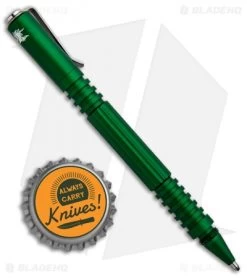 Hinderer Knives Aluminum Investigator Pen (Matte Emerald Green) -The Family Tools Shop Hinderer Knives Aluminum Investigator Pen Matte Emrald Green BHQ 96959 jr bottlecap