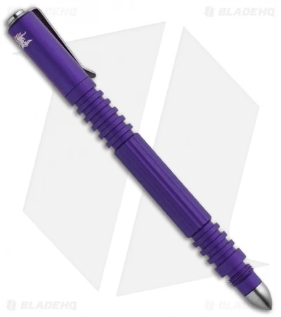 Hinderer Knives Aluminum Investigator Pen (Matte Purple) 3 Hinderer Knives Aluminum Investigator Pen (Matte Purple)