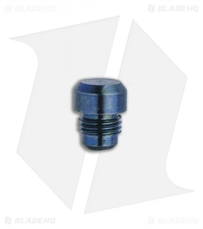 Hinderer Knives Investigator Pen Attachment Flat End - TI Blue 3 Hinderer Knives Investigator Pen Attachment Flat End - TI Blue