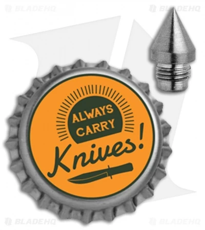 Hinderer Knives Investigator Pen Attachment Warhead End - SS 4 Hinderer Knives Investigator Pen Attachment Warhead End - SS - Image 2