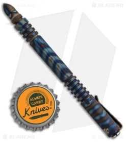 Hinderer Knives Titanium Investigator Pen (Flamed/Blasted) -The Family Tools Shop Hinderer Knives Ti Investigator Pen Flamed Blasted BHQ 91257 jr bottlecap
