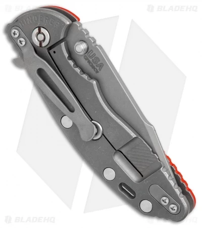 Hinderer Knives XM-18 3.5 Harpoon Spanto Knife Orange G-10 (Working) 5 Hinderer Knives XM-18 3.5 Harpoon Spanto Knife Orange G-10 (Working) - Image 3