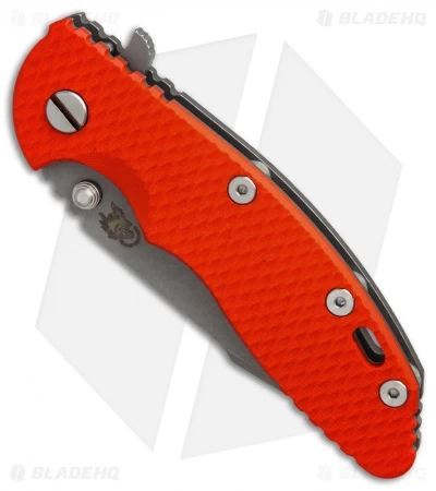 Hinderer Knives XM-18 3.5 Harpoon Spanto Knife Orange G-10 (Working) 4 Hinderer Knives XM-18 3.5 Harpoon Spanto Knife Orange G-10 (Working) - Image 2
