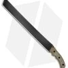 Hoback Knives The Path Machete Green Micarta (18" Black) HOB035B -The Family Tools Shop Hoback Knives The Path Green Micarta Machete Black DLC BHQ 178102 jr