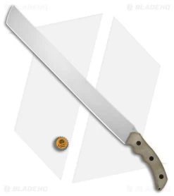 Hoback Knives The Path Machete Green Micarta (18" Stonewash) HOB035 -The Family Tools Shop Hoback Knives The Path Green Micarta Machete SW BHQ 178101 jr bottlecap