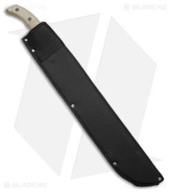 Hoback Knives The Path Machete Green Micarta (18" Stonewash) HOB035 -The Family Tools Shop Hoback Knives The Path Green Micarta Machete SW BHQ 178101 jr sheath