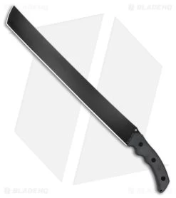 Hoback Knives The Way Machete Black Micarta (18" Black) HOB034B
