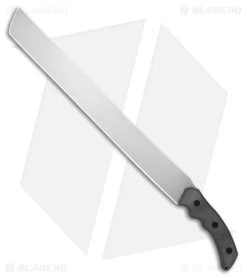 Hoback Knives The Way Machete Black Micarta (18" Stonewash) HOB034