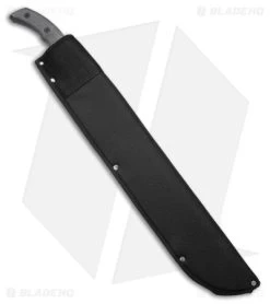 Hoback Knives The Way Machete Black Micarta (18" Stonewash) HOB034 8 Hoback Knives The Way Machete Black Micarta (18" Stonewash) HOB034 -The Family Tools Shop Hoback Knives The Way Black Micarta Machete SW BHQ 178099 jr sheath