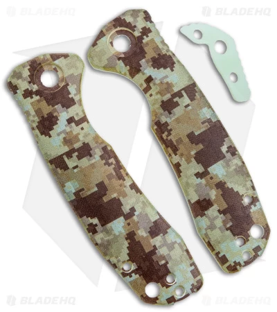 Honey Badger Knives Small Handle Set Camo G-10 3 Honey Badger Knives Small Handle Set Camo G-10