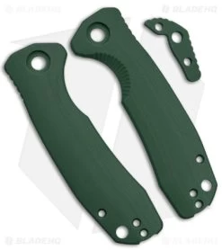 Honey Badger Knives Small Handle Set Foliage Green G-10