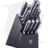Henckels International Graphite 13 Piece Block Set Kitchen Knives -The Family Tools Shop J.A. Henckels Forged Synergy 13 Piece Block Set 16020 000 BHQ 113853 jr