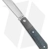 Jack Wolf Knives Midnight Jack Slip Joint Knife Black Micarta (2.9" Satin) -The Family Tools Shop Jack Wolf Knives Midnight Jack Black Micarta SJ BHQ 153014 jr