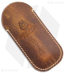 Jack Wolf Knives Midnight Jack Slip Joint Knife Black Micarta (2.9" Satin) -The Family Tools Shop Jack Wolf Knives Midnight Jack Black Micarta SJ BHQ 153014 jr sheath