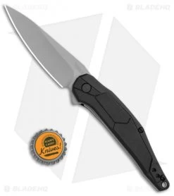 Kershaw Lightyear Assisted Opening Knife Black GFN (3.1" Bead Blast) 1395 -The Family Tools Shop Kershaw Lightyear ASsisted Opening Black GFN BB BHQ 114583 jr bottlecap