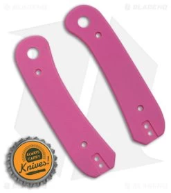 KNAFS Lander Knife Scales Pink G-10 -The Family Tools Shop Knafs Co Lander Scales Pink G10 BHQ 176587 td size