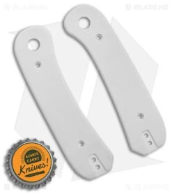 KNAFS Lander Knife Scales White G-10 -The Family Tools Shop Knafs Co Lander Scales White G10 BHQ 176039 td size