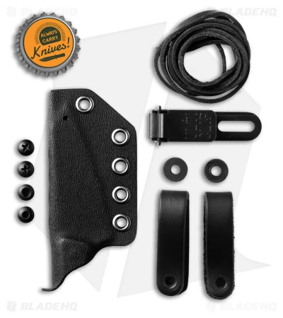 MKM Knives Makro 2 Sheepsfoot Kydex Sheath (Black) 4 MKM Knives Makro 2 Sheepsfoot Kydex Sheath (Black) - Image 2