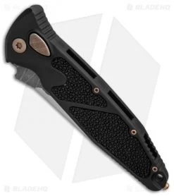 Marfione Custom Socom Elite Automatic Knife W/ Stingray Skin (4" Satin) 8 Marfione Custom Socom Elite Automatic Knife W/ Stingray Skin (4" Satin) -The Family Tools Shop Marfione Custom Socom Elite Stingray Skin Two Tone DLC BHQ 89393 er spine
