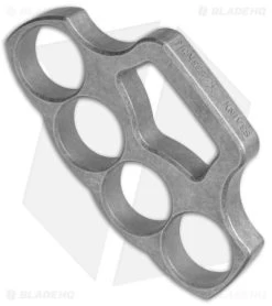 McNees McNucks "Be Nice" Aluminum Knuckles (0.5" Thick) -The Family Tools Shop McNees McNucks Be Nice Aluminum Knuckles Thick BHQ 147527 jr bottom