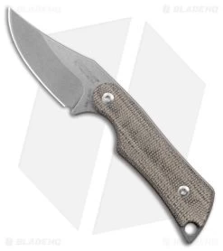 Mercury Kali Clip Point Mini Fixed Blade Knife Green Micarta (2.25" SW)