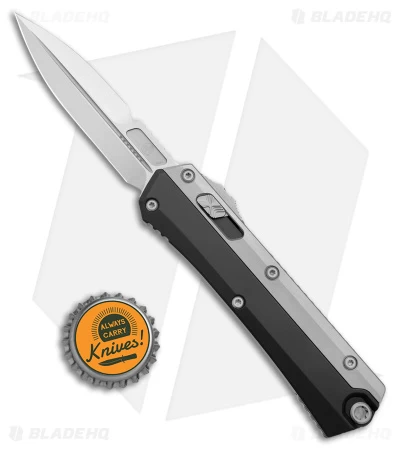 Microtech Glykon Signature Series OTF Auto Knife Black Aluminum + Ti (3.75" SW) 6 Microtech Glykon Signature Series OTF Auto Knife Black Aluminum + Ti (3.75" SW) - Image 4