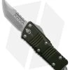 Microtech Mini Troodon Hellhound SS Automatic OTF Knife OD Green (1.9" SW)