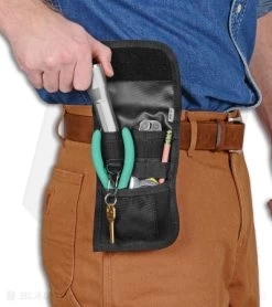 Nite Ize Pock-It Belt Utility Holster (Black) NPXL-03-01 -The Family Tools Shop Nite Ize Pock It BHQ 57086 jr reference