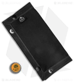 PNW Bushcraft EDC Travel/Dump Tray - Black Waxed Canvas -The Family Tools Shop PNWBushcraft Black Waxed Canvas Travel Dump Tray BHQ 176407 jr bottlecap