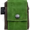 PNW Bushcraft Rugged Waxed Foraging Pouch Hip Bag - Brown OD/Green Canvas -The Family Tools Shop PNWBushcraft Brown OD Green Waxed Canvas Hip Pouch BHQ 176410 jr