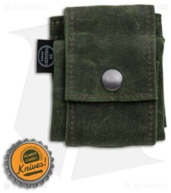 PNW Bushcraft Rugged Waxed Foraging Pouch Hip Bag - OD Green Canvas 9 PNW Bushcraft Rugged Waxed Foraging Pouch Hip Bag - OD Green Canvas -The Family Tools Shop PNWBushcraft Green OD Green Waxed Canvas Hip Pouch BHQ 176411 jr bottlecap