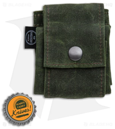 PNW Bushcraft Rugged Waxed Foraging Pouch Hip Bag - OD Green Canvas 6 PNW Bushcraft Rugged Waxed Foraging Pouch Hip Bag - OD Green Canvas - Image 4