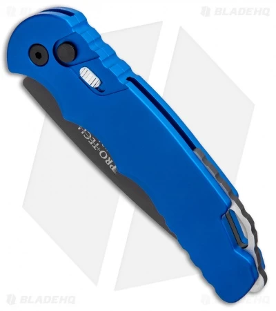 Pro-Tech TR-4.3 Tactical Response 4 Automatic Knife Dark Blue (4" Black) 4 Pro-Tech TR-4.3 Tactical Response 4 Automatic Knife Dark Blue (4" Black) - Image 2