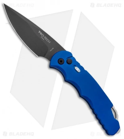 Pro-Tech TR-4.3 Tactical Response 4 Automatic Knife Dark Blue (4" Black) 3 Pro-Tech TR-4.3 Tactical Response 4 Automatic Knife Dark Blue (4" Black)