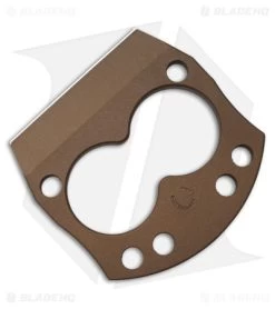 Red Horse Knife Works Ice Scrapper Puncher's Chance (2" Burnt Bronze)