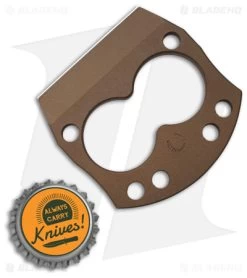 Red Horse Knife Works Ice Scrapper Puncher's Chance (2" Burnt Bronze) -The Family Tools Shop Punchers Chance Tactical Ice Scrapper Burnt Bronze BHQ 174800 td size